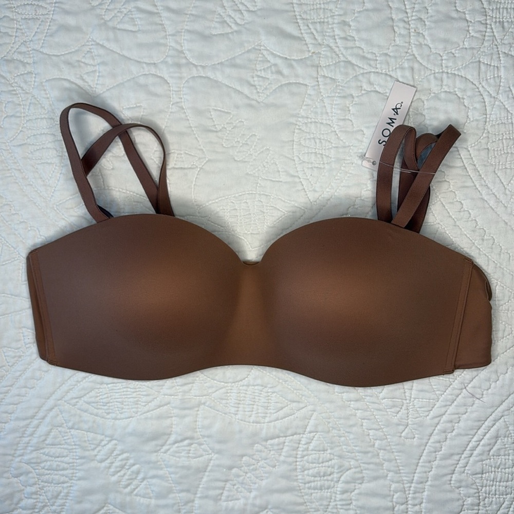 NWT - Soma Enbliss Wireless Strapless Bra - Size 36B
